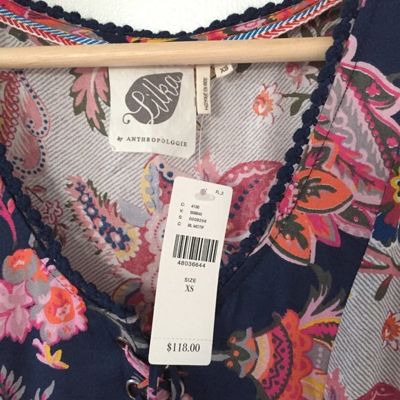 Anthropologie Lilka Patchwork Trapeze Dress - Picture 8 of 8